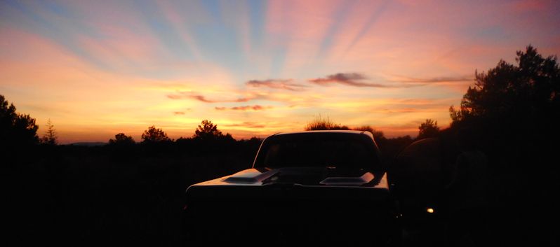 Auto Camping Krka - Abendsonne