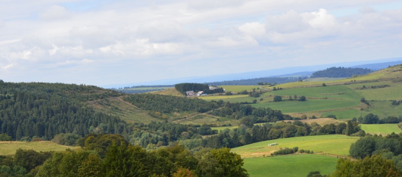 Die Mittelspitz von der Rosteige am Lac la Servieres in die Avergne 25