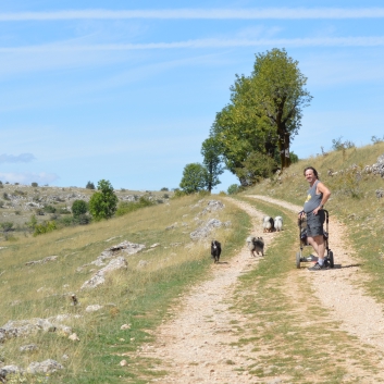 Die Mittelspitze auf dem Chaos de Nimes le vieux - 10