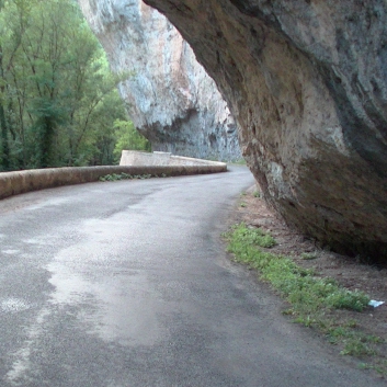 Die Mittelspitze auf der Tour von Les Vignes nach La Malene - 27