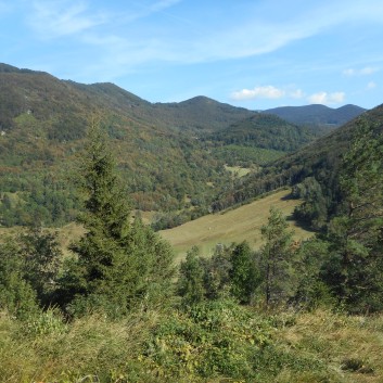 Die Mittelspitze von der Rosteige Im Soccatal in Slowenien - 101