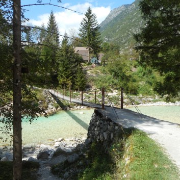 Die Mittelspitze von der Rosteige Im Soccatal in Slowenien - 113