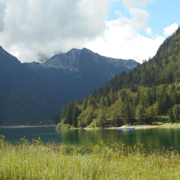 Die Mittelspitze von der Rosteige Im Soccatal in Slowenien - 13