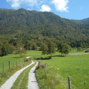 Die Mittelspitze von der Rosteige Im Soccatal in Slowenien - 18