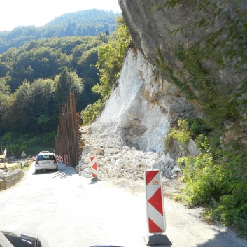 Die Mittelspitze von der Rosteige Im Soccatal in Slowenien - 44