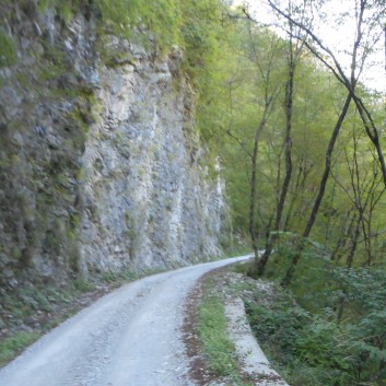 Die Mittelspitze von der Rosteige Im Soccatal in Slowenien - 68