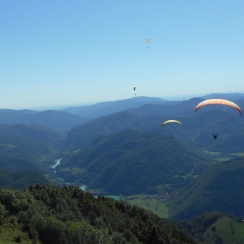 Die Mittelspitze von der Rosteige auf dem Berg Kopala in Slowenien 07