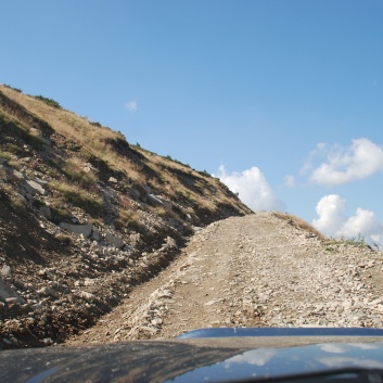 Die Mittelspitze von der Rosssteige auf dem Munti Gihor - 46