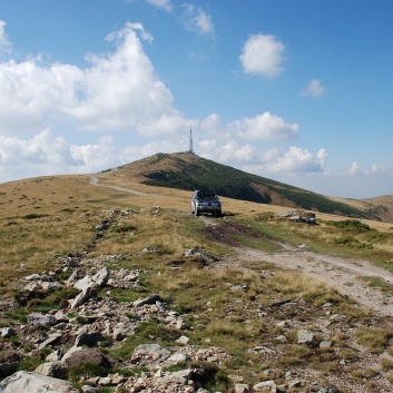 Die Mittelspitze von der Rosssteige auf dem Munti Gihor - 54