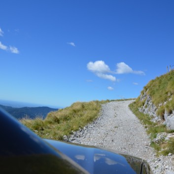 Die Mittelspitze von der Rosteige auf dem Stol in Slowenien - 20