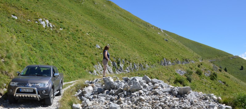 Die Mittelspitze von der Rosteige auf dem Stol in Slowenien - 25