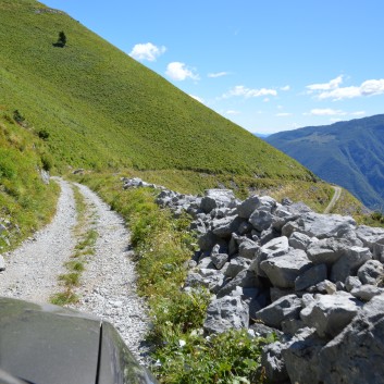 Die Mittelspitze von der Rosteige auf dem Stol in Slowenien - 28