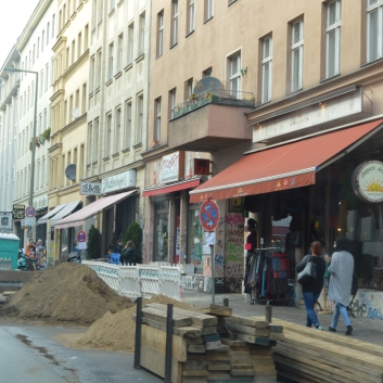 Die Mittelspitze von der Rosteige in Berlin - 55