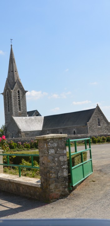 Die Westkste der Normandie mit den Mittelspitz von der Rosteige 57