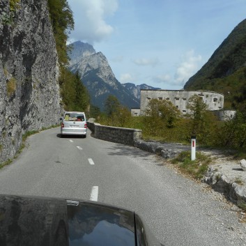 Heimfahrt vom Slowenienurlaub mit den Mittelspitzen von der Rosteige - 02