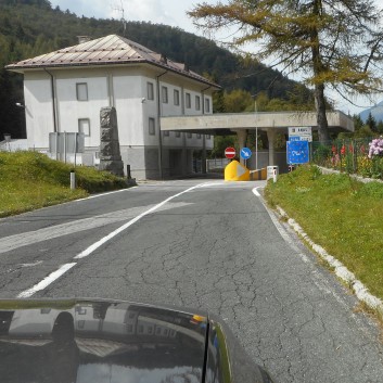 Heimfahrt vom Slowenienurlaub mit den Mittelspitzen von der Rosteige - 05