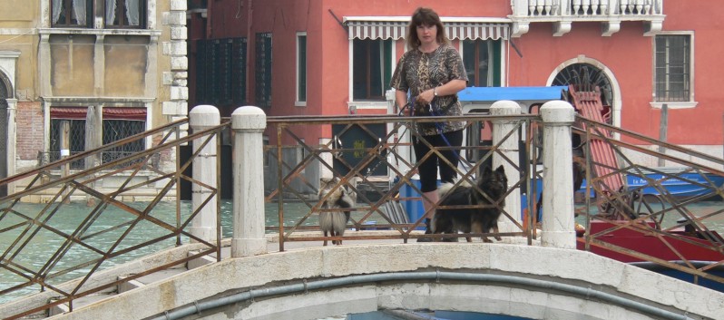 In Venedig mit den Spitzen von der Rosteige 02