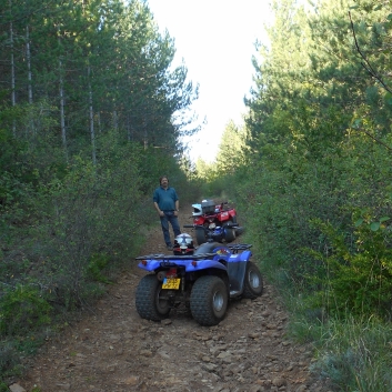 Mit dem Quad zum Viadukt von Milau 05