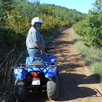 Mit dem Quad zum Viadukt von Milau 06