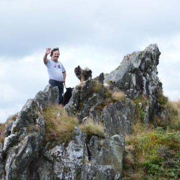 Mittelspitze in der Bretagne bei Huelgoat 34