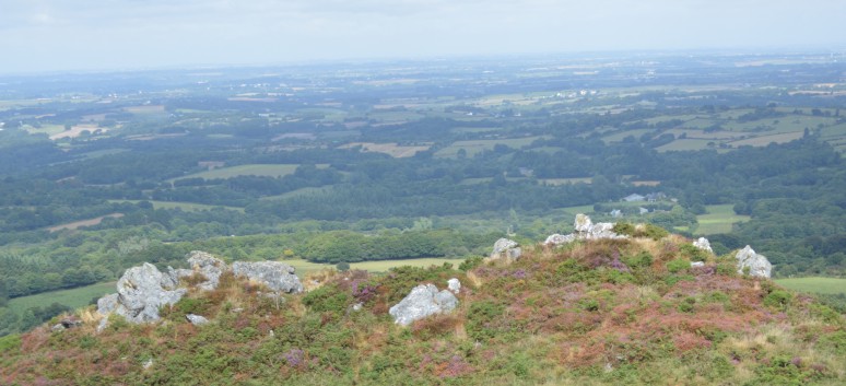 Mittelspitze in der Bretagne bei Huelgoat 35