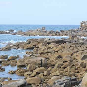 Mittelspitze in der Bretagne bei Huelgoat 65