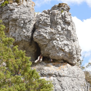 Mittelspitze von der Rosteige am Gorges Du Tarn 2017 - 223