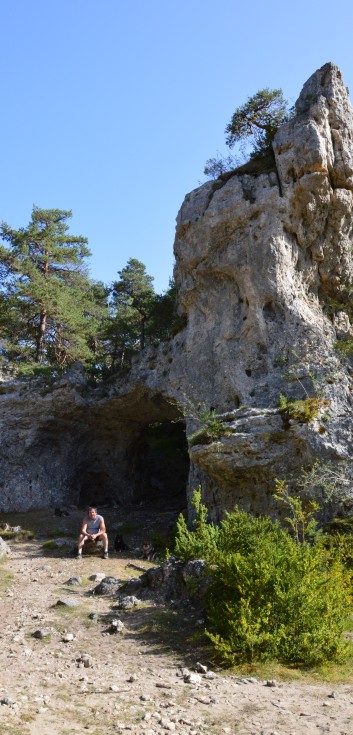 Mittelspitze von der Rosteige am Gorges Du Tarn 2017 - 65