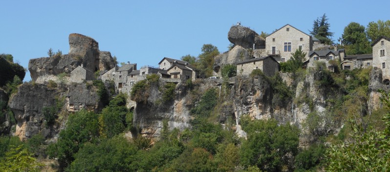 Mittelspitze von der Rosteige am Gorges de la Dourbie und du Trevezel 2017 - 19