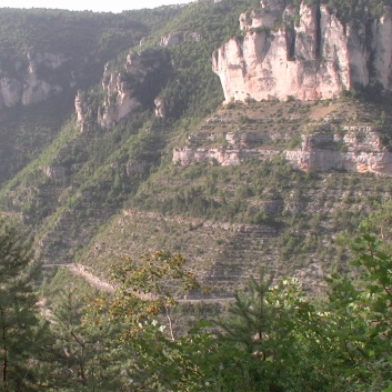 Nationalpark Grands Causses mit den Mittelspitzen 2015 - 34