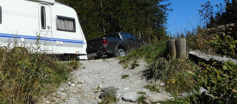 Rueckfahrt aus Slowenien Richtung Eishoehle - 02